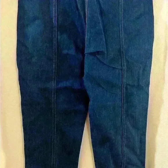 Unique Vintage 1950's retro high waisted double zipper capris XS-Size 2 - Picture 6 of 6